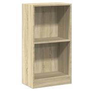 vidaXL Estantería de madera contrachapada 2 niveles Roble Sonoma 40x24x75 cm