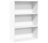 vidaXL Estantería de Madera de ingeniería Blanca 80x30x114 cm