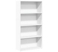 vidaXL Estantería de Madera de ingeniería Blanca 80x30x152 cm