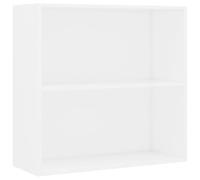vidaXL Estantería de Madera de ingeniería Blanca 80x30x76,5 cm