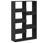 vidaXL Estantería de Madera de ingeniería Negra 100x33x155,5 cm, librería, Armario de Almacenamiento, estantería para Libros, librerías
