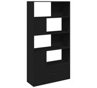 vidaXL Estantería de Madera de ingeniería Negra 100x36x189 cm, estantería de Libros, estantería de almacenaje, Estante de Libros, librería