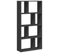 vidaXL Estantería de Madera de ingeniería Negra 60x20x120 cm, librería, estantería para Libros, Estante para Libros, librerías, estantería para Libros