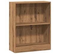 vidaXL Estantería de Madera de ingeniería Roble Artesano 60x24x76 cm, librería, estantería de Libros, Estante de Libros, librerías