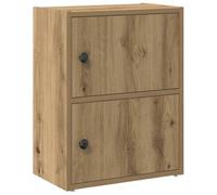 vidaXL Estantería de Madera de ingeniería Roble Artisan 40x24x52 cm, estantería para Libros, estantería para Libros, Estante de Almacenamiento