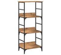 vidaXL Estantería de Madera de ingeniería Roble Artisan 50x33x117,5 cm, Armario de Libros, librería, Armario de Almacenamiento, armarios de Libros