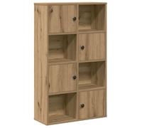 vidaXL Estantería de Madera de ingeniería Roble Artisan 60x24x101,5 cm, estantería para Libros, estantería para Libros, Estante de Almacenamiento