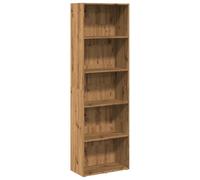 vidaXL Estantería de Madera de ingeniería Roble artisian 60x30x189 cm, librería, estantería de Libros, Estante de Libros, librerías