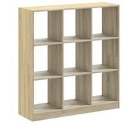 vidaXL Estantería de Madera de ingeniería Roble Sonoma 102x32x108 cm, librería, estantería de Libros, Estante de Libros, librerías