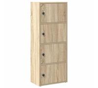 vidaXL Estantería de Madera de ingeniería Roble Sonoma 40x24x102 cm