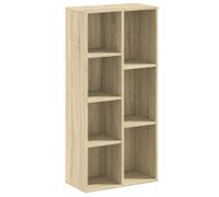 vidaXL Estantería de madera de ingeniería Roble Sonoma 50x25x105 cm