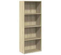 vidaXL Estantería de Madera de ingeniería Roble Sonoma 60x30x152 cm, librería, estantería de Libros, Estante de Libros, librerías