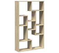 vidaXL Estantería de madera de ingeniería Roble Sonoma 72x20x120 cm para libros
