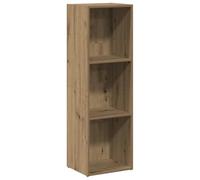 vidaXL Estantería de Madera ingeniería Roble Artisan 36x30x114 cm, librería, Estante, Armario de Almacenamiento, librerías, estantería