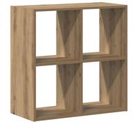 vidaXL Estantería de Madera ingeniería Roble artisian 68,5x32x68,5 cm, librería, estantería de Libros, Estante de Libros, librerías
