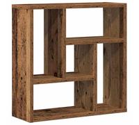 vidaXL Estantería de Pared Madera ingeniería Envejecida 45x16x45 cm, Estante de Pared, estantería Flotante, Estante Flotante, estantes de Pared