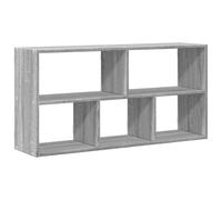 vidaXL Estantería de Pared Madera ingeniería Gris Sonoma 100x25x50 cm, Estante Flotante, Estante Flotante de Pared, Estante de exhibición de Pared