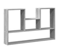 vidaXL Estantería de Pared Madera ingeniería Gris Sonoma 99x15x60 cm, Estante Flotante, Estante Flotante de Pared, Estante de exhibición de Pared