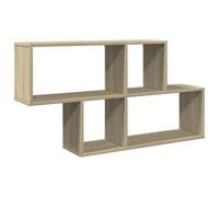 vidaXL Estantería de Pared Madera ingeniería Roble Sonoma 100x20x53 cm
