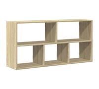 vidaXL Estantería de pared madera de ingeniería Roble Sonoma 100x25x50 cm Estante flotante