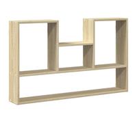 vidaXL Estantería de Pared Madera ingeniería Roble Sonoma 99x15x60 cm, Estante Flotante, Estante Flotante de Pared, Estante de exhibición de Pared