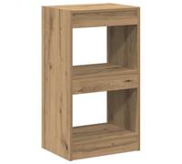 vidaXL Estantería/Divisor de Espacios Roble Artisan 40x30x72 cm, librería, estantería para Libros, Muebles para Libros, Biblioteca