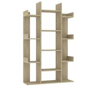 Estantería de madera de ingeniería roble Sonoma 86x25,5x140 cm