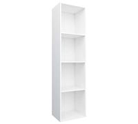 Estantería de libros/mueble TV madera contrachapada 36x30x143cm