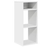 vidaXL Estantería librería Madera contrachapada Blanco 34x31x80 cm