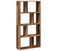vidaXL Estantería Madera de ingeniería Color Envejecido 60x20x120,5 cm, librería, estantería para Libros, Estante para Libros, librerías