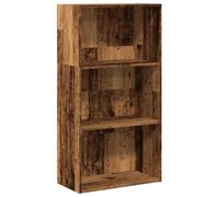 vidaXL Estantería Madera de ingeniería Color Envejecido 60x30x114 cm, librería, estantería de Libros, Estante de Libros, librerías