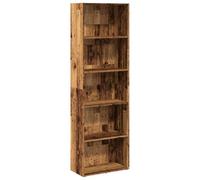vidaXL Estantería Madera de ingeniería Color Envejecido 60x30x189 cm