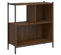 vidaXL Estantería Madera de ingeniería marrón Roble 72x28x77,5 cm