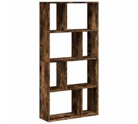 vidaXL Estantería Madera de ingeniería Roble Ahumado 60x20x120,5 cm, librería, estantería para Libros, Estante para Libros, librerías