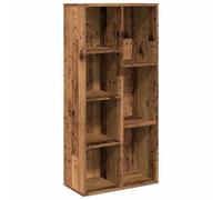 vidaXL Estantería Madera Envejecida 50x25x104 cm, librería, estantería para Libros, Mueble de almacenaje, Biblioteca, estantería de almacenaje
