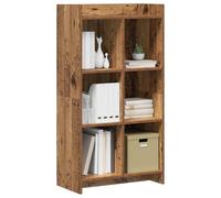 vidaXL Estantería Madera Envejecida 59 x 30 x 111 cm,