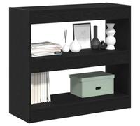 vidaXL Estantería para Libros 2 Niveles 2 uds. 80 x 30 x 72 cm, Almacenaje para Sala, estantería Rectangular, Unidad Independiente, Resistente Madera, Organizador Decorativo Moderno