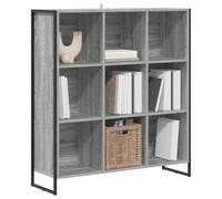 vidaXL Estantería para Libros Gris Sonoma 99,5 x 30 x 108,5 cm, Sala de Estar, Rectangular, Durable, Mobiliario con Estilo para decoración Moderna, Comodidad y funcionalidad para Cada rincón del hoga