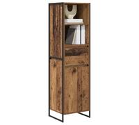 vidaXL Estantería para Libros Madera Vieja 43 x 36 x 150.5 cm, Sala de Estar, Rectangular, Duradero, Sofá Cómodo, Mesa de Café Elegante, Diseño Moderno, Adecuado para Todos los Espacios 4 ft