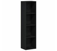 vidaXL Librería de Roble Negro 36x30x143 cm de Madera Elaborada