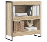vidaXL Estantería para Libros Sonoma 80 x 30 x 155 cm, Sala de Estar, Conjunto de Muebles Rectangular y Resistente con diseño Elegante para Espacios Modernos, Ideal para Comodidad y Estilo