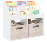 vidaXL Estantería para Niños Brillante 72,5 x 29,5 x 69 cm, Oficina, soluciones de Almacenamiento rectangulares para organizar y maximizar Espacio en casa o Trabajo