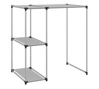 Vidaxl estantería sobre lavadora hierro gris 87x55x90,5 cm