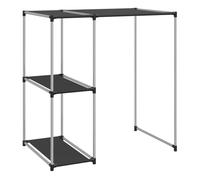 Vidaxl estantería sobre lavadora hierro negro 87x55x90,5 cm