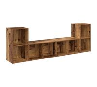 vidaXL Estanterías de Almacenamiento en Cubo de - ¡Ideales para tu casa o tu Oficina! Tienen un diseño Que Hace Que Sea fácil exhibir y organizar Tus Libros.