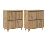 vidaXL Estanterías Independientes de Organización Sala de Estar. Unidad Moderna para el Comedor. Aparador con un diseño Minimalista Ideal para Mostrar Tus Cosas en casa.