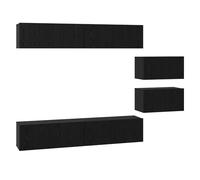vidaXL Estantes de Almacenamiento - Muebles modulares Ideales para tu Sala de Estar. Tienen un Estilo rústico y Vintage con un diseño Rectangular, Interior y súper funcionales.