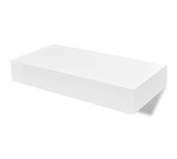 vidaXL 2X Estantes Pared Flotantes con Cajones Blanco 48 cm Diseño Decoración