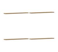 vidaXL Estantes Pared 4 uds Madera ingeniería Roble Artisan 60x20x1,5cm, Estante Flotante, estantería de Pared, estantería de lavadero