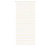 vidaXL Estor Cebra Beige mármol Tejido Ancho 100,9 cm poliéster, Estor Doble, Estor Enrollable Cebra, Cortina Cebra, Estor Doble